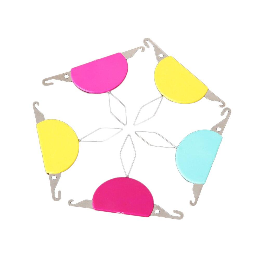 

Игольчатый нитевдеватель, инструмент для вышивки крестом, три в одном, простой направляющий выступ для пожилых людей, аксессуары для шитья, пластиковая проволочная петля