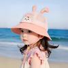 Summer Baby Thin Breathable Mesh Fisherman Hat Cute Girl Sun Protection Shade Cap