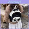 Plush Panda Backpack For Kids With Breathable Design And Storage For Kindergarten Use