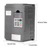 220V Singlephase Variable Frequency Drive VFD Speed Controller for 3phase 1.5kW AC Motor