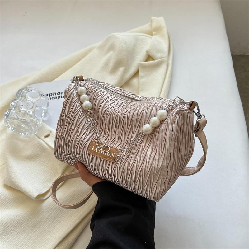 

Street-style Canvas Shoulder Bag 2023 Summer Small Square Bag Trendy Chic Design Crossbody Bag Black White Blue Purple Khaki