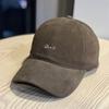 Autumn simple casual letter embroidery cap soft top baseball cap men and women daily travel visor tide
