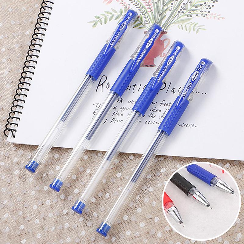 

Набор гелевых ручек 0,5 мм 10 шт. Цвет чернил черный, синий, красный. Шариковая ручка, пишущий инструмент. Канцелярские товары для студентов и офиса, школьные принадлежности.