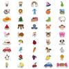 90 Cartoon Baby Training Focus Graffiti Stickers Suitcase Motorcycle Laptop Waterproof Stickers