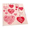 Einweg-Partyservietten, doppellagig, 20 Stück/Packung, Liebes-Herz-Muster