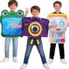 Tech Toy Smarty Pants Cosplay Boy Green Flag Tablet Computers Lilypad Halloween Dress Up Kid Girl Purple Camera Snappy Costume