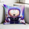 South Park Satirical AAnimation Square DoubleSided printed Pillow Case Bedroom Bedside Pillow Sofa Cushion Cover Gift