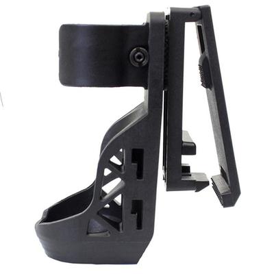 Flashlight Holsters Rotatable Lever Side Lock Quick Unplug Torch Holder