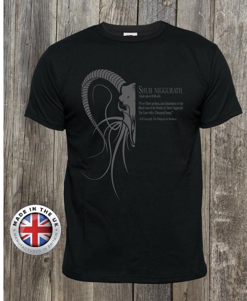 

Call of Cthulhu t shirt, Shub Niggurath black t shirt, unisex, ladies fitted 4XL