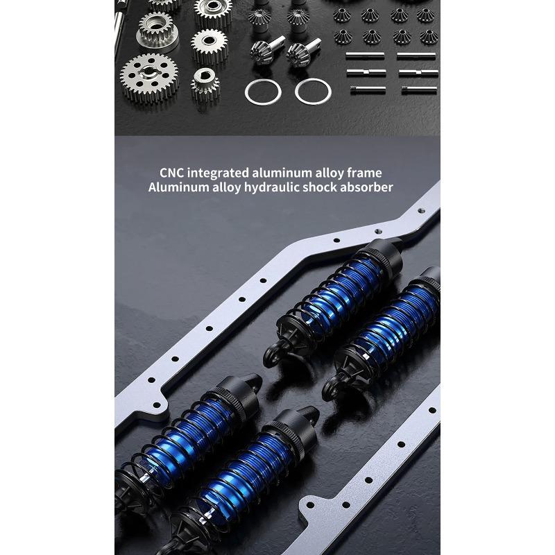 New RC 1:8 H8h-V2 Brushless High-Speed Car - 4x4 Off-Road & Professional Differential Lock Dual Speed