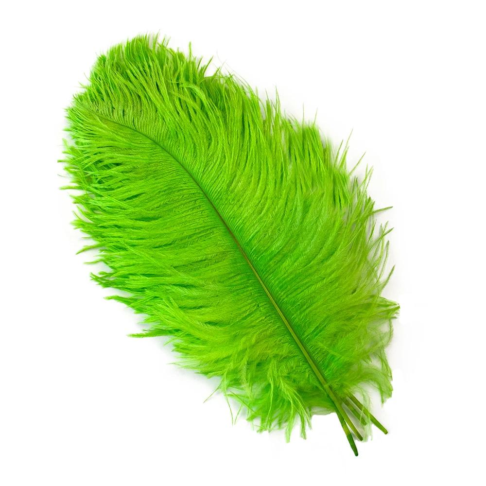20-45Cm/8-18Palců Barevná Pštrosí Pera 10Ks/Lot Bílé Pštrosí Peří Velkoobchod Pro Svatbu Domů Váza Osvětlení Plumas Dekorace