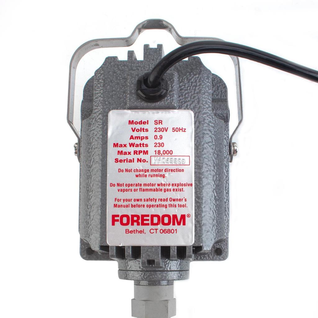 SR Jewelry Flexwellenmaschine, 230W Hängende Rotationsschleifmaschine, Fußpedal-Geschwindigkeitsregelung, 0-18000 U/min, für Polieren & Schnitzen