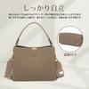 [imeetu] Women's 3-Way Shoulder Bag, Premium Genuine Leather, 3-Compartment Design, Handbag, Crossbody Bag, Shoulder Bag, Handbag, High-Quality Look,