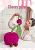Cherry Peach Plush Toy - Cute Comfort Doll for Children