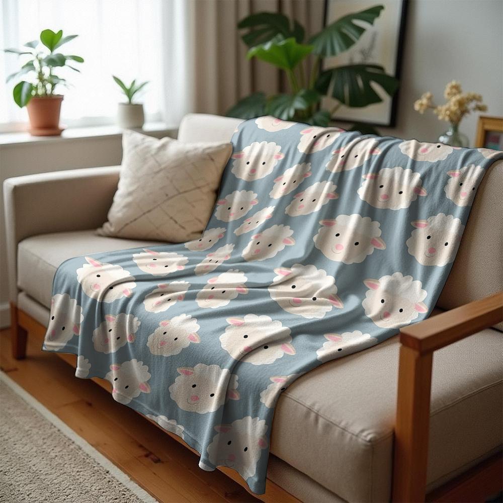 Prosty wzór z czaszkami i kośćmi Kreskówka Anime Nadruk Koc Flanelowy Miękki Ciepły Koc dla Dzieci Sypialnia Sofa Boże Narodzenie Biuro Samochód