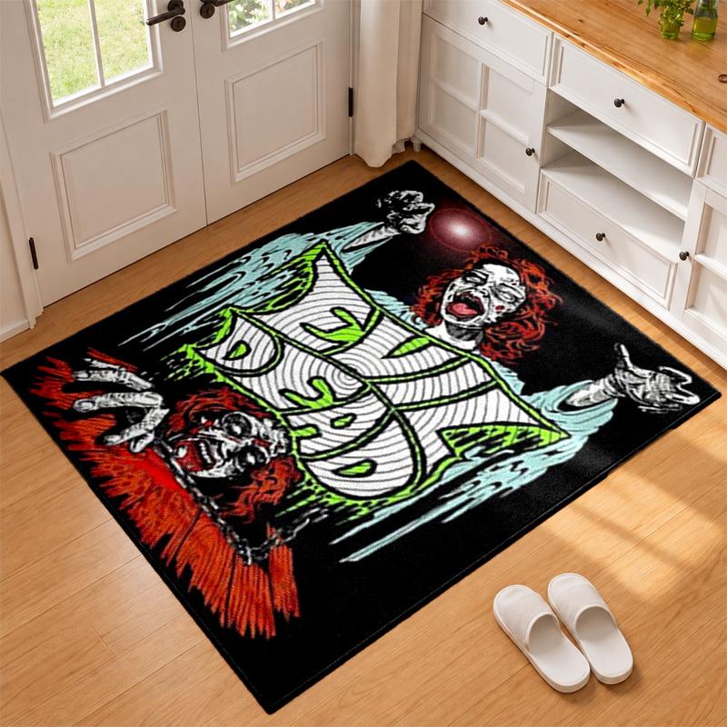 Evil dead Carpet Door Mat for Living Room or Bedroom Protective Mat Under Chair Office Decoration Christmas Gift Birthday Present