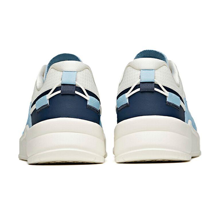 Anta Lifestyle Series Non-Slip Wear-Resistant Low-Top Casual Sneakers Men sneakers Ivory-White 912128820-4