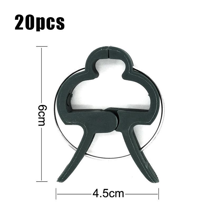 10/20/30 buc Agrafe de suport pentru plante verzi Agrafe de suport pentru tulpini de flori de grădină pentru viță de vie pentru legume, instrument de îndreptare pentru alpinism