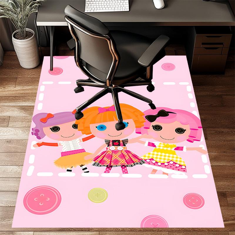 1pc Lalaloopsy4 Design Printed Area Rug Carpet for Bedroom Living Room Home Decor Rugs Mat Non Slip Mat Rug for Bedside
