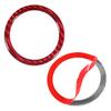 Carbon Fiber Engine Start Button Ring Trim Decoration Fits for Subaru BRZ