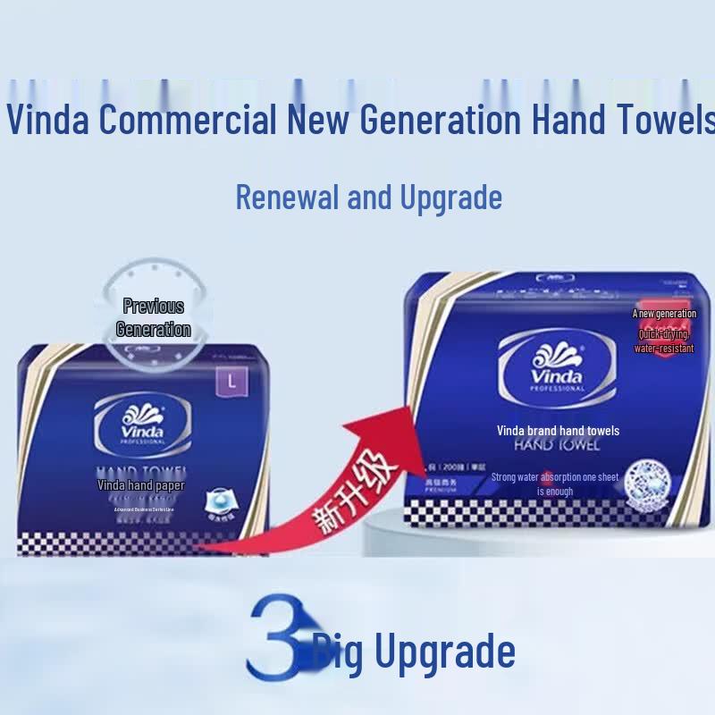 Vinda Single-Layer Hand Towel Paper