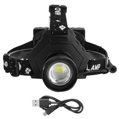 Strong Light XHP70 Headlamp USB Charging Telescopic Zoom Fishing Head Lamp Outdoor Lighting