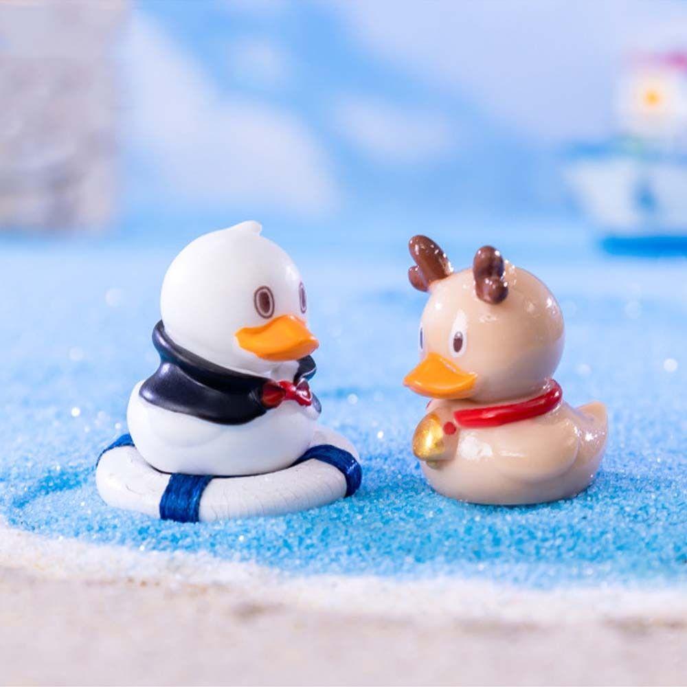 DIY Duck Figurines Miniature Cute Micro Landscape Decoration  Home Desktop Decor