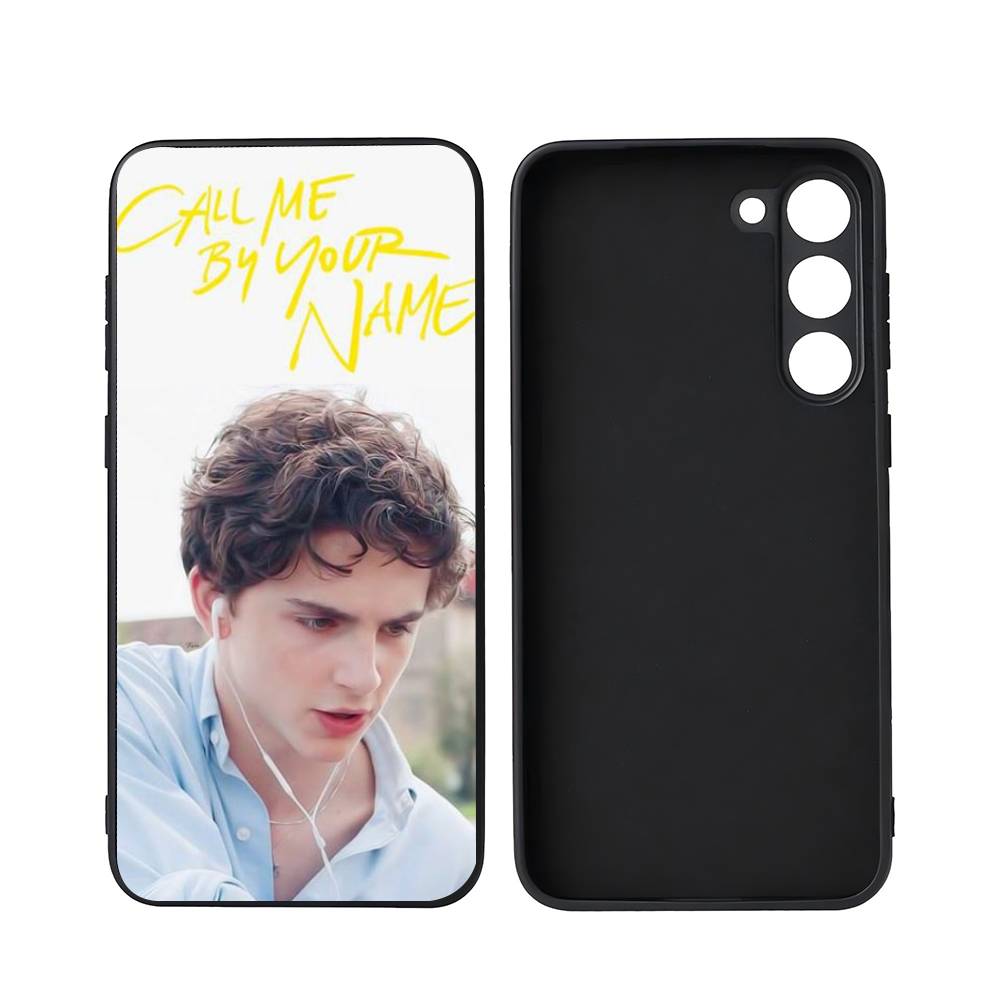 Call Me By Your Name Funda For Samsung Galaxy S23 S24 S25 Ultra S22 Plus S21 Black Soft Case Waterproof Soft Case