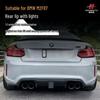BMW M2 F87 Three-Section Rear Diffuser with Lights