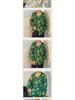 Men Spring Autumn Retro Jacket Trendy Korean Hong Kong Japanese Style Floral Shirt