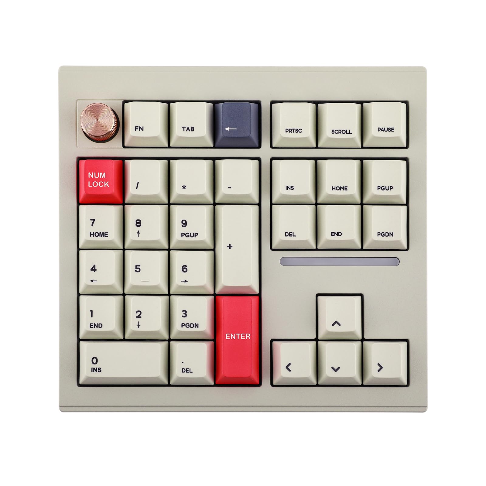 

MechLands CIDOO V33 Aluminum Wireless Numeric Keypad with VIA Arrow and Knob for Mac and and Wired Connection Gasket, Navigation, Keys, Windows, OS,