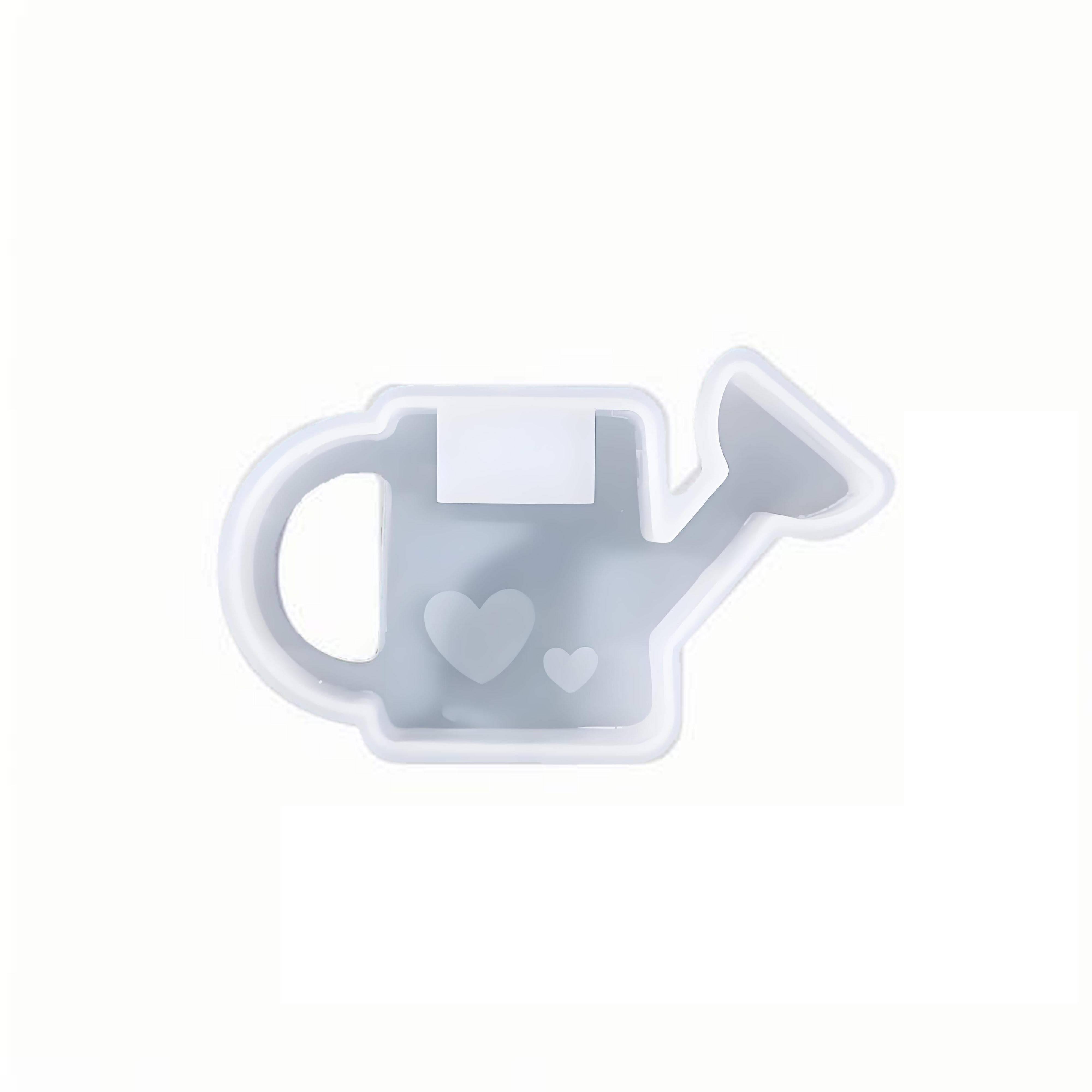 

1pc Cutewater kettle ornaments silicone mold for watering can flower display and home decors