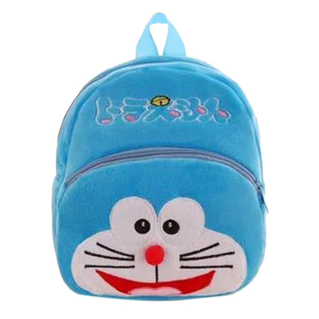 Kid School Bag Backpack Kindergarten Bag Toddler Cute Cartoon Plush Fabric Backpack For Girls Boys Travel School