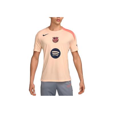 T90 25-26 Barcelona Warm-Up Training Pullover Short Sleeve Football Shirt Unisex Tops HM3344-808