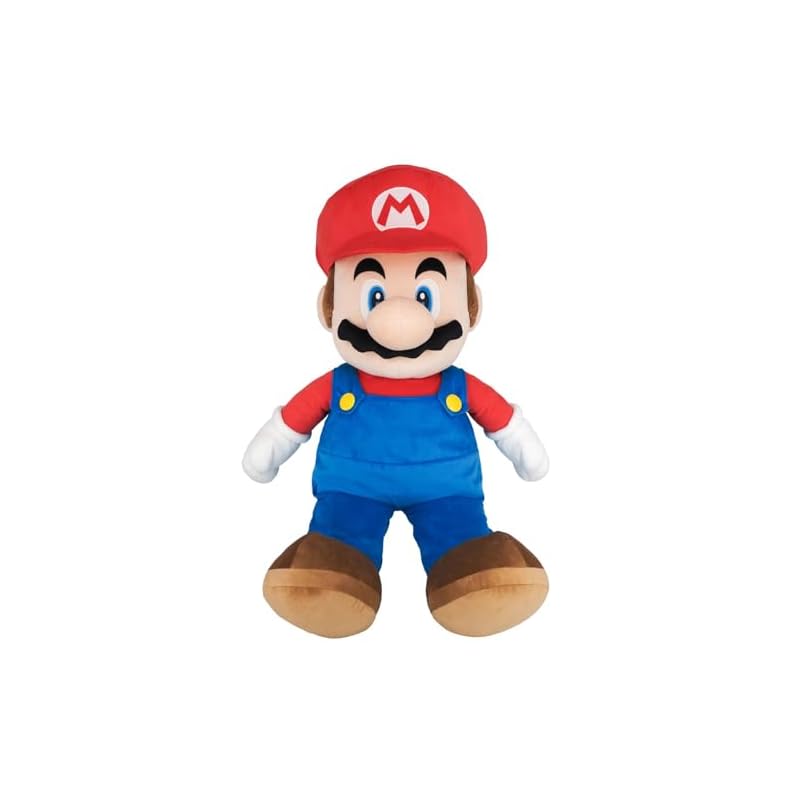 Sanei Boeki Super Mario ALL STAR COLLECTION Mario (LL) W41 X D30 X H82cm Plush Toy AC77