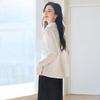 VICTORIA&VERA Women's Lace Long Sleeve Shirt
