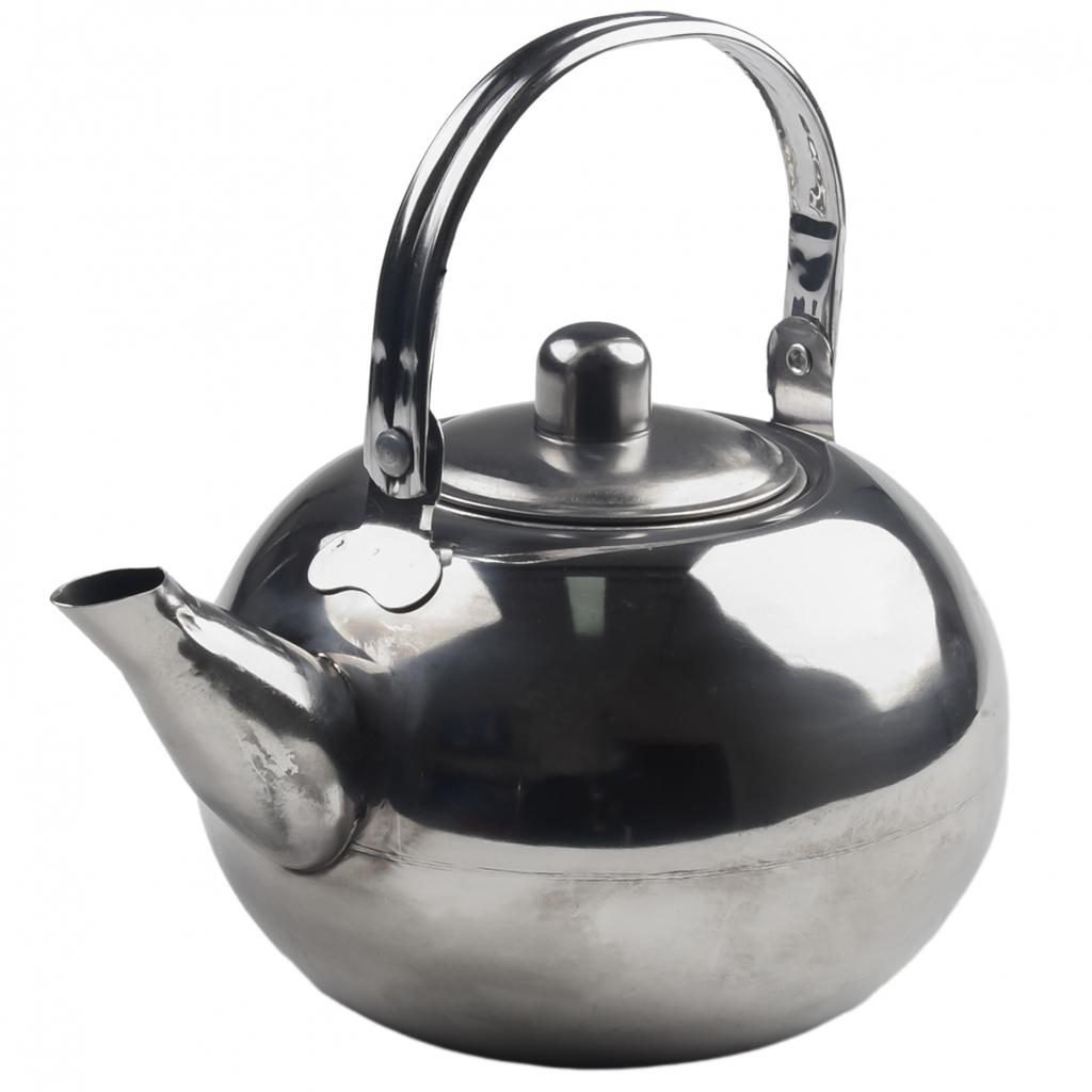 Portable Stainless Steel Kettle for Outdoor Use and Everyday Beverage Heating