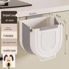 Foldable Kitchen Cabinet Door Hanging Trash Bin - Creative, Thickened Wastebasket for Easy Classification