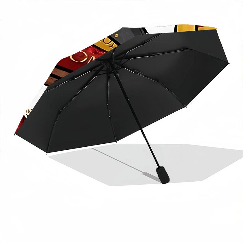 1pc Wizarding World Automatic Folding Umbrella - Sturdy 8-Rib Polyester Canopy,Sun-Defying Travel Companion Yy251023115