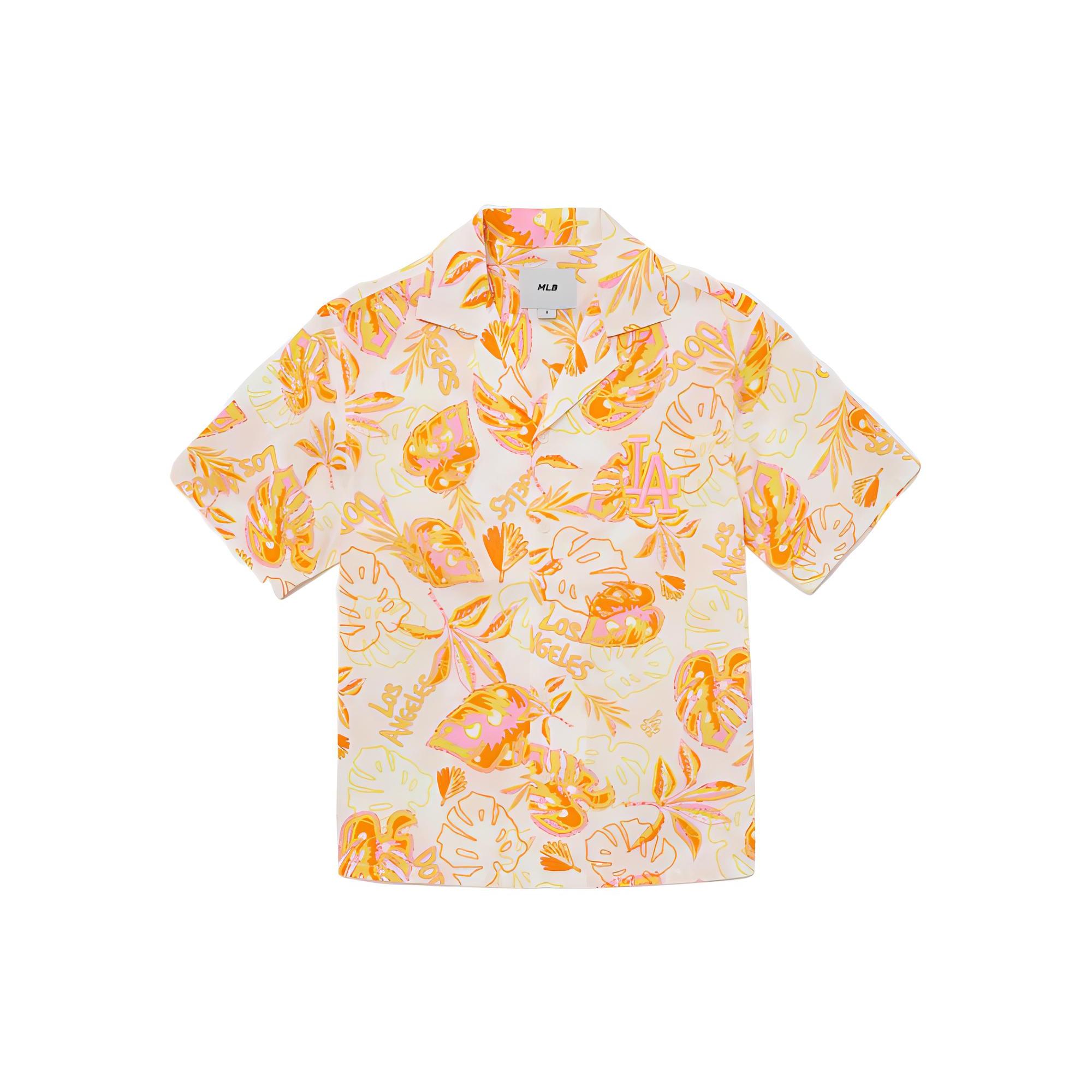 

New MLB Los Angeles Dodgers Shirts Unisex Orange 3AWS00423-07WHS S