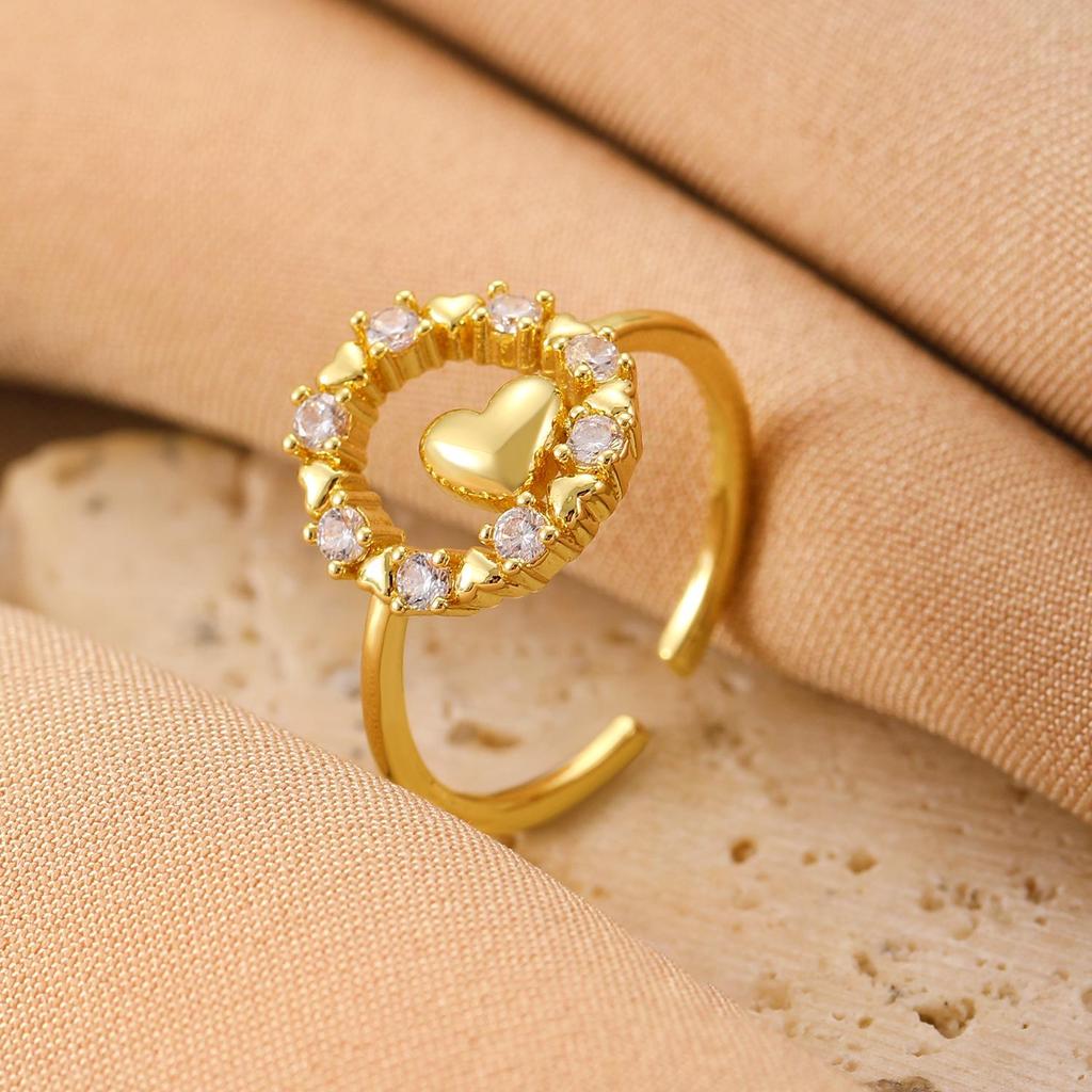 High-End Cross-Border Fashion Bow Ring for Women - European & American Style Open Index Finger Accessory