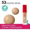 Anticerne - BOURJOIS - Healthy Mix Clean - Teinte 53 - Beige Doré