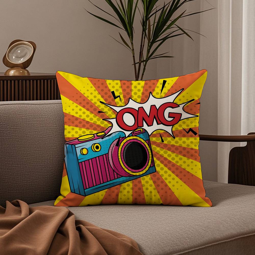 Roy L-Lichtenstein Art Pillow Case good printing pillowcase living room sofa cushion cover bedroom room decor