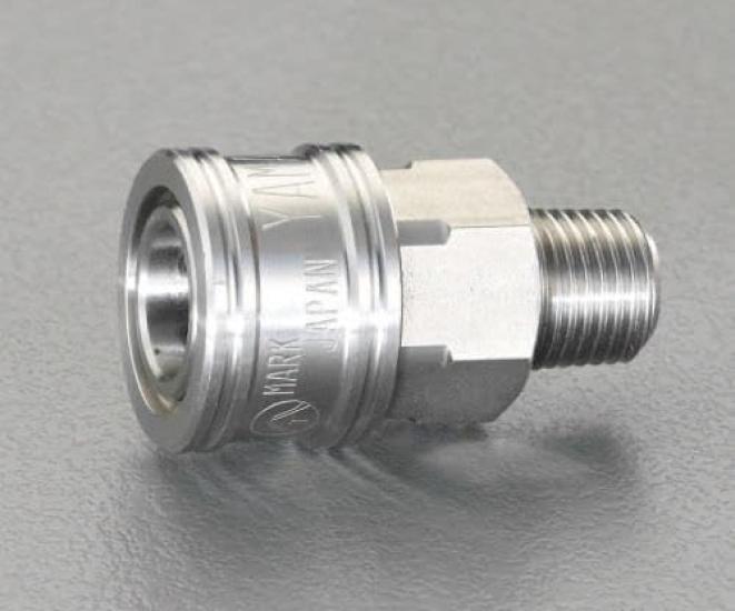 

R male thread coupling medium 2 (for pressure/stainless steel)
