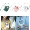 Mini USB Fan,Portable Hands Necklace Fan, Rechargeable Handheld 3 Adjustable Personal Desk