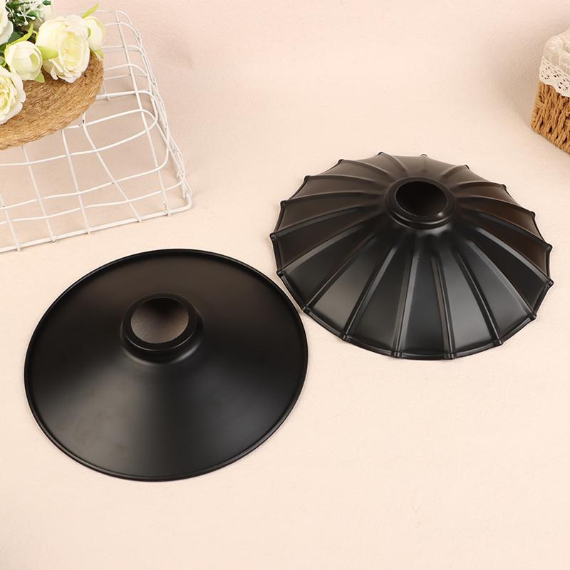 Black Iron Lampshade Chandelier Wall Lamp Table Lighting Bedside Living Room Restaurant Clothing Store Lampshade