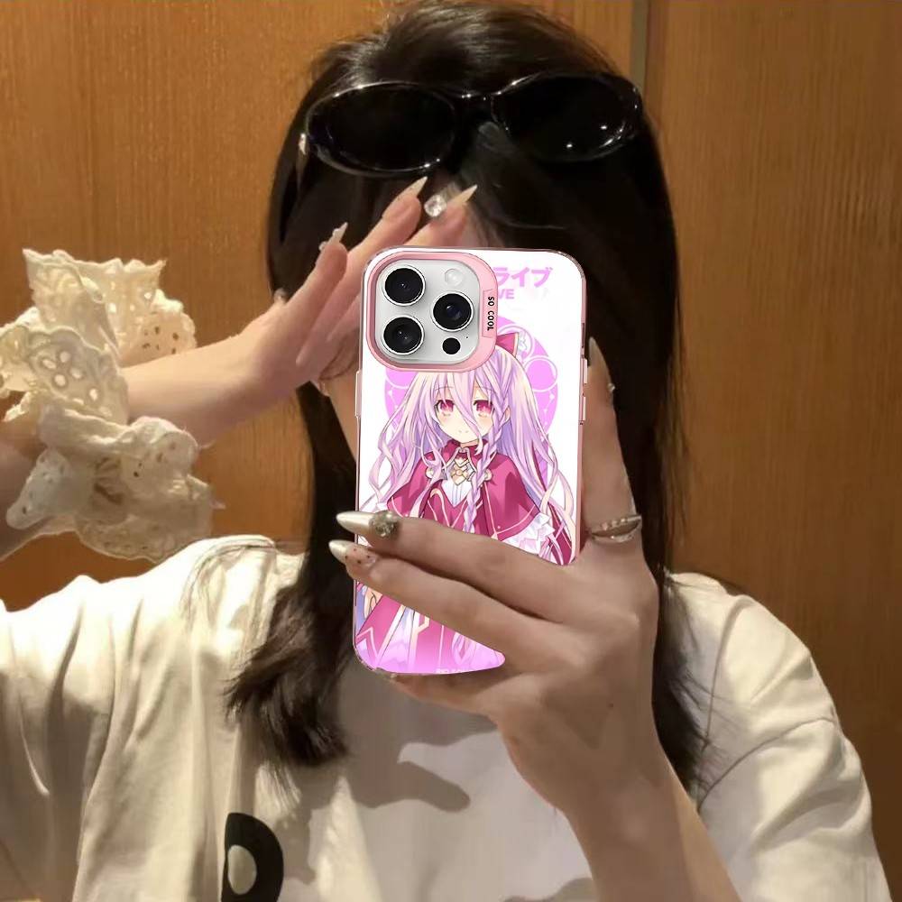 Date A Live Cartoon Phone Case For IPhone 17 16 15 14 13 12 11 Pro MAX Matte Shockproof Back Anti Fall Matte Cover