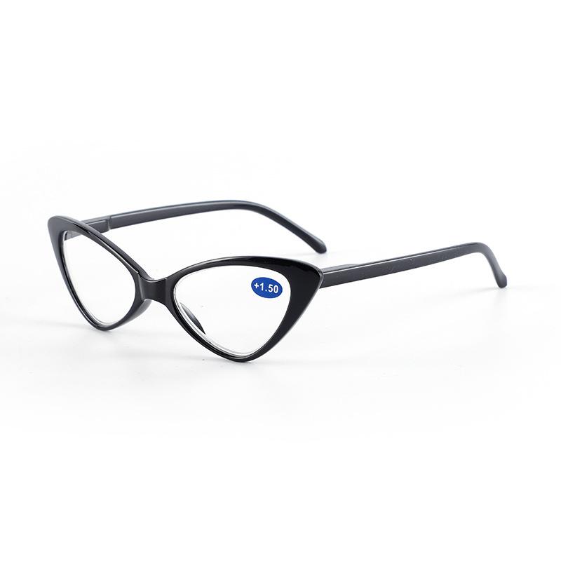 Fashion Cat Eye Frame Reading Glasses Ins Personality Reading Glasses Elderly Presbyopia High-definition Glasses +1.0~+4.0