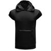 GMXIA Men's Fashion Sleeveless Summer Spring Hooded Casual Blouses & Shirts