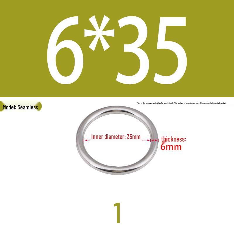 304 Stainless Steel Seamless O-Ring for Lifting and Hammock Yoga Connection